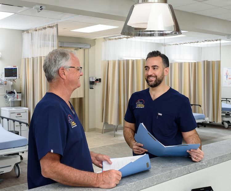 Drs. Stephen Gephardt and Adam Antflick